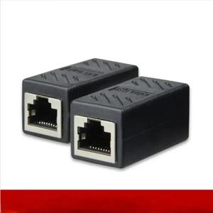 표준 Rj45 커넥터 Cat7 Cat6 Cat5e 이중 소켓 어댑터 Cat 6 8p8c 네트워크 확장기 Rg Rj 45 Rg45 이더넷 케이블 암