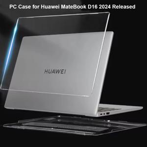 Huawei Matebook D16 2024 용 MCLG-X 케이스 16 인치 모델 MCLF-X MCLG-16 MCLEF-X 크리스탈 및 무광택 PC 커버 노트북 보호 쉘
