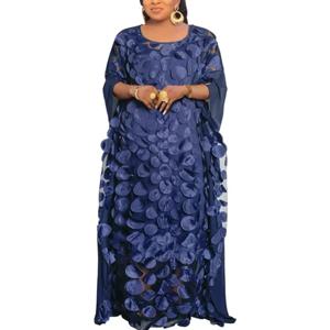 여성을위한 Abayas 두바이 아프리카 이슬람 패션 드레스 Caftan Marocain 이브닝 파티 드레스 시폰 Boubou Robe Djellaba Femme
