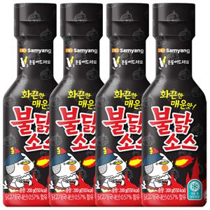 삼양 불닭소스 200g 4개
