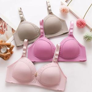 플러스 사이즈 풀커버 언더와이어 브라, 측면 개더, 처짐 방지, 푸시업, 향상된 지지대, 편안한 착용감, 신제품