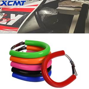 오토바이 실리콘 가드 안티-핫 배기 보호 장치는 KTM 250 350 450 500 Yamaha Honda Kawasaki Suzuki Universal을 커버 할 수 있습니다