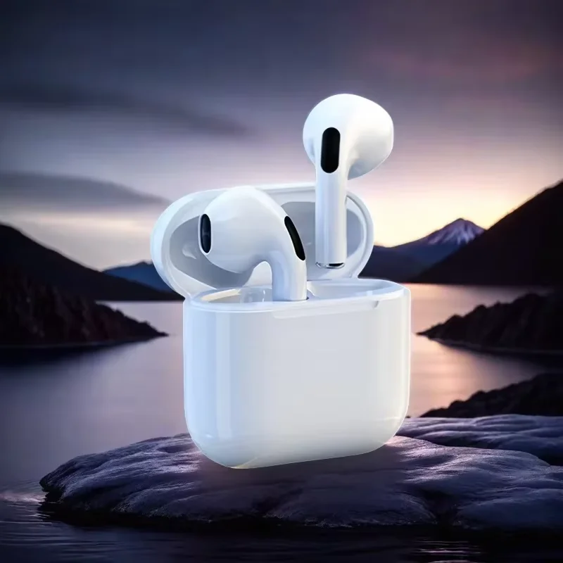 Air Pro 5 TWS 오리지널 Max 무선 블루투스 이어폰 이어폰 형 이어폰 Apple iPhone 헤드폰 용 스포츠 소음 차단 헤드셋