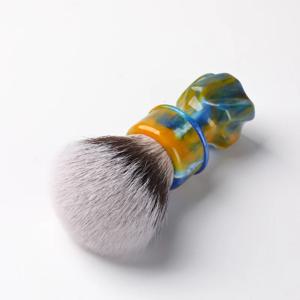 YAQI 별이 빛나는 밤 합성 헤어 남성용 습식 면도 브러시, 28mm 신제품