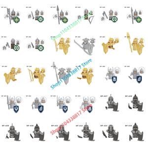 KT1046 KT1050 KT1051 KT1056 애니메이션 만화 영화 Lord Rings 호빗 Uruk-hai Silvan Archer 빌딩 블록 어린이 선물 용품