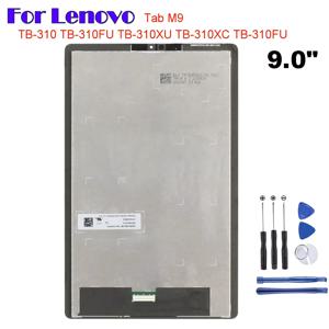 LCD 디스플레이 터치 스크린 디지타이저 유리 어셈블리, 레노버 탭 M9 TB310 TB310FU TB310XU TB310XC TB-310 TB-310FU TB-310XU, 9.0 인치