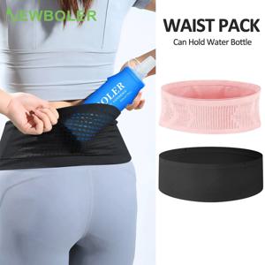 NEWBOLER 러닝 허리 가방 남성 여성 보이지 않는 트레일 러닝 벨트 수화 허리 팩 전화 홀더 체육관 피트니스 마라톤