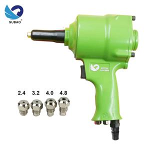 SUBAO A003B 공압 에어 블라인드 리벳 건 리벳 건 리벳 플라이어 리벳 플라이어 리벳 도구 2.4mm 3.2mm 4.2mm 4.8mm에 적합