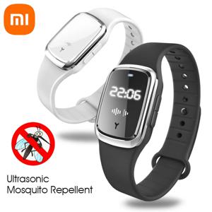 Xiaomi 초음파 하이테크 모기 Repeller 팔찌 팔찌 실내 실외 3 기어 팔찌 모기 방지 물린 팔찌