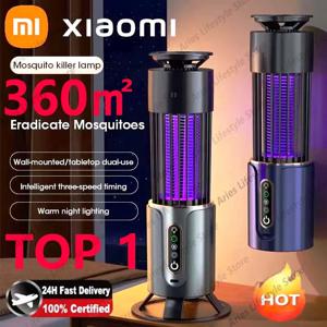 Xiaomi 모기 킬러 램프 버그 재퍼 곤충 플라이 트랩 캠핑 랜턴 USB 타이밍 전기 야외 곤충 킬러 구충제