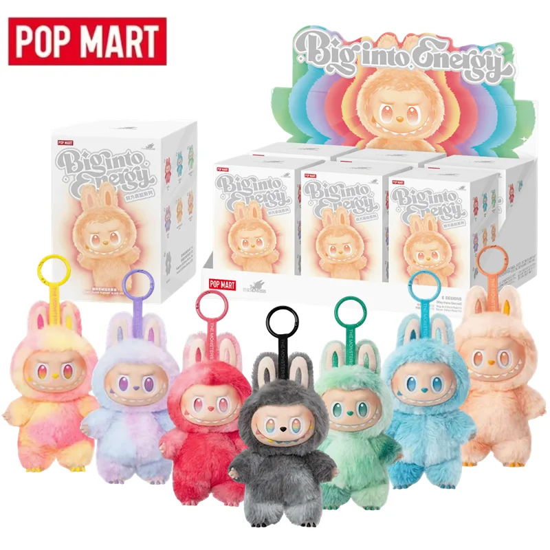 Labubu V3 오리지널 POPMART 1:1 몬스터 V3 블라인드 박스 테디 비닐 장난감 애니메이션 캐릭터 얼굴 인형 미스터리 키 체인 키즈 선물