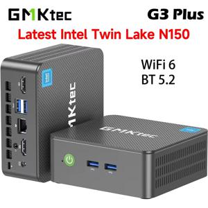 GMKtec G3 PLUS 인텔 트윈 레이크 N150 미니 PC 윈도우 11 프로 DDR4 RAM NVMe SSD WIFI6 BT5.2 데스크탑 사무용 미니 PC 게이밍 컴퓨터
