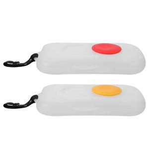 2 Pcs 아기 물티슈 상자 휴대용 야외 케이스 젖은 유모차 교수형 어린이 침대 조직 슬림 재사용 가능한 PP 환경 친화적 인 수분