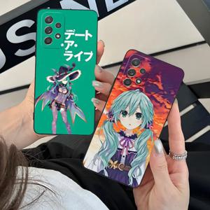 Date a Live Natsumi Kyouno 전화 케이스 삼성 갤럭시 A73 72 71 70 56 55 54 53 52 36 35 34 23 16 15 5G 컬러 인쇄 럭셔리
