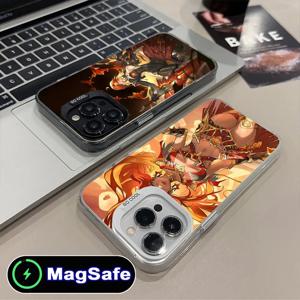 겐신 임팩트 마후이카 아이폰 16 15 14 13 12 11 X XR XS 8 7 Pro Max Plus MagSafe 컬러 프린팅 예쁜 케이스