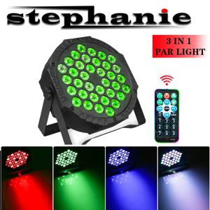 GOTLAMP 36 LED 무대 플랫 파 조명 효과 RGBW 3IN1 DMX 512 DJ 디스코 파티 휴일 크리스마스 바 클럽 웨딩 쇼 조명