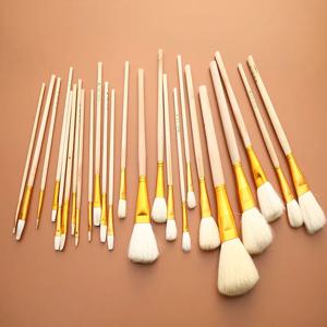 12pcs 아트 양모 브러쉬 세트 세라믹 유약/그림 색칠 수채화 페인트 아크릴 공예 DIY 그림 펜 미술 용품