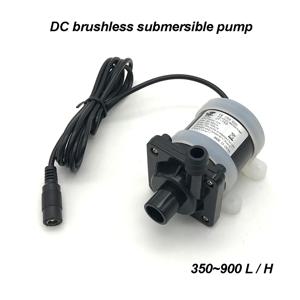 Jovtop JT-750 수중 워터 펌프 DC 12V 24V 브러시리스 모터 물 순환 태양열 펌프 350~900L/h