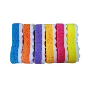 1Pc 편안한 목욕 스폰지 바디 스크러버 마사지 릴렉스 엑스 폴리 에이 팅 샤워 볼 스킨 케어 입욕 액세서리 바디 스크럽