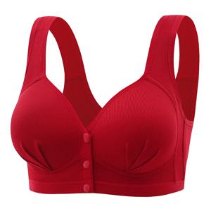 새로운 대형 통기성 비 강철 반지 모유 수유 속옷 얇고 편안한 조절 가능하고 원활한 여성용 브래지어
