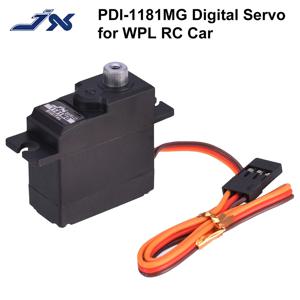JX 서보 PDI-1181MG 디지털 서보 금속 기어, WLtoys 144001 WPL RC 자동차 B1/16 B24 C14 C24 헬리콥터 비행기용, 18g, 3.5KG