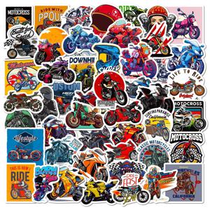 50pcs 자동차 경주에 대 한 멋진 JDM 스티커 오토바이 자전거 스케이트 보드 수하물 노트북 전화 케이스 무작위 스티커 폭탄 전사 술