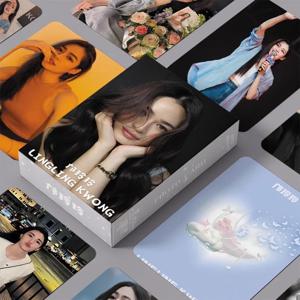 55 개/대 태국 스타 LingOrm 레이저 Lomo 카드 드라마 우리 Ling & Orm 캐릭터의 비밀 HD 포토 카드 팬 컬렉션 카드