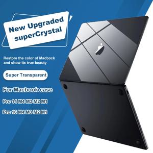 MacBook Pro 14 인치 M4 2024 케이스 용 노트북 케이스 Macbook Pro 16 인치 M4 2024 커버 초박형 하드 쉘 커버