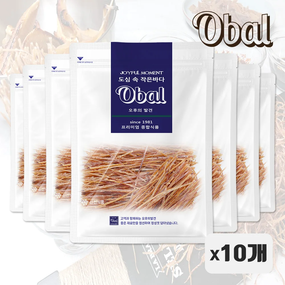 오발 이카소면100 / 오징어소면 / 오징어 국수 / 마른안주 / 얇은 오징어 건어물 / 한국식품 / 맛보기소스