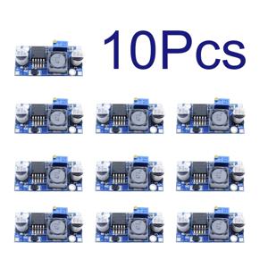 LM2596 DC-DC 조정 가능한 벅 컨버터 3.2V~35V ~ 1.25-35V 전원 공급 장치 스텝다운 전압 조정기 모듈