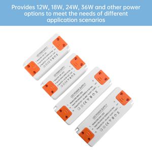 DC 12V 울트라 얇은 조명 변압기 LED 전원 공급 장치 12W 18W 24W 36W 드라이버 110V 220V 230V LED 스트립 조명