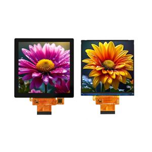 720x720 해상도 정사각형 스크린, 4.0 인치 IPS LCD 스크린, NV3052CGRB 드라이버, RGB 인터페이스, 40 핀 정전식 터치 디스플레이