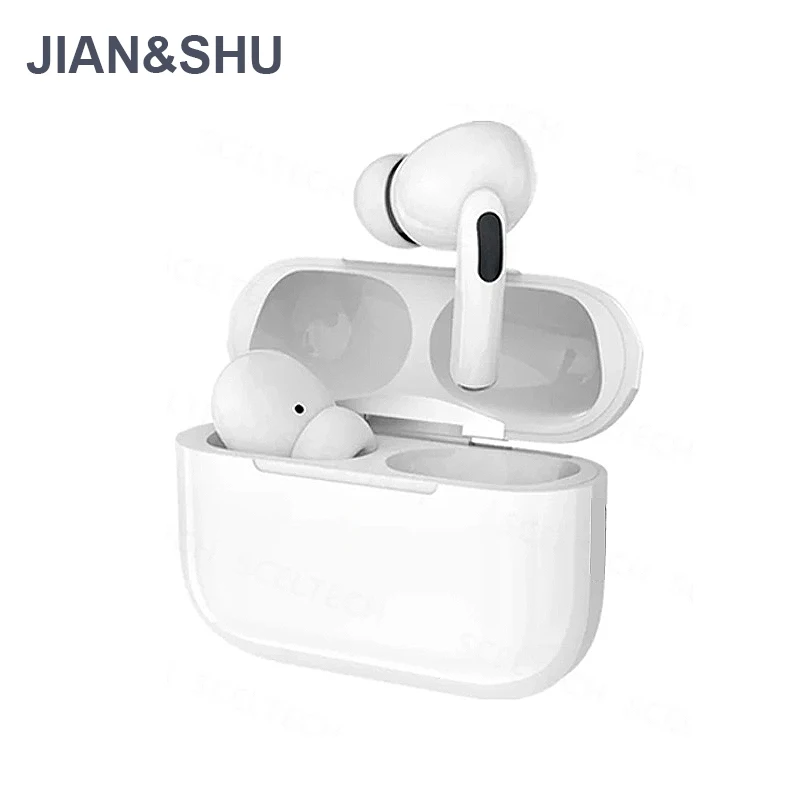 Airs Pro 무선 이어폰 Bluetooth 헤드셋 Siri 팝업 창이 있는 TWS 이어버드 Ios용 방수 포지셔닝 터치 컨트롤