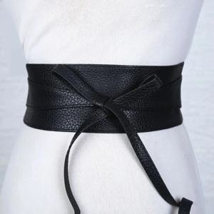 여성용 허리띠 스트랩 장식 원피스 허리 벨트 셔츠, 다목적 너비 드로스트링 벨트, 활 스트랩 바지 벨트