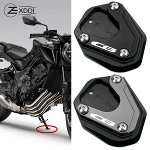 혼다 CB650R CB500F CB500X CB400X CB300R CB125R CB 650R 500F 500X CNC AI 오토바이 킥 스탠드 사이드 스탠드 발 확장 패드