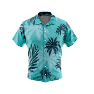 2025년 여름 Tommy Vercetti GTA Vice City 역할 놀이 버튼 비치 하와이 3D 셔츠