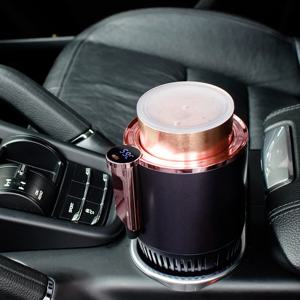 WBELK 2 in 1 스마트 자동차 컵 워머 & 쿨러 냉각 및 가열 기능이 있는 자동 머그컵 텀블러 C용 절연 음료 쿨러