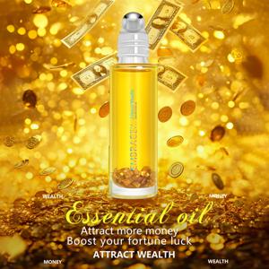 20ml 부를 유치 향수 에센셜 오일 롤러 볼 향수 휴일 선물 롤러 향수 더 많은 돈을 유치