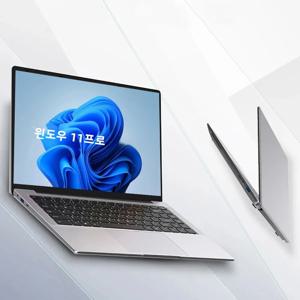 학생용 128GB/256GB/512GB/1TB SSD Windows 11 Pro 듀얼 코어 휴대용 노트북을 갖춘 어린이 14.1인치 Intel Celeron N4000 노트북