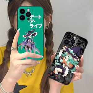 데이트 어 라이브 나츠미 쿄노 아이폰 16 15 14 13 12 11 X XR XS 8 7 Pro Max Plus 미니 컬러 프린팅 예쁜 고급 폰 케이스