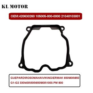 Odes 800 1000 밸브 커버 개스킷, RM 800 ATV UTV 쿼드 바이크 고 카트 21040103801 420630260 105005-800-0000 LU071982
