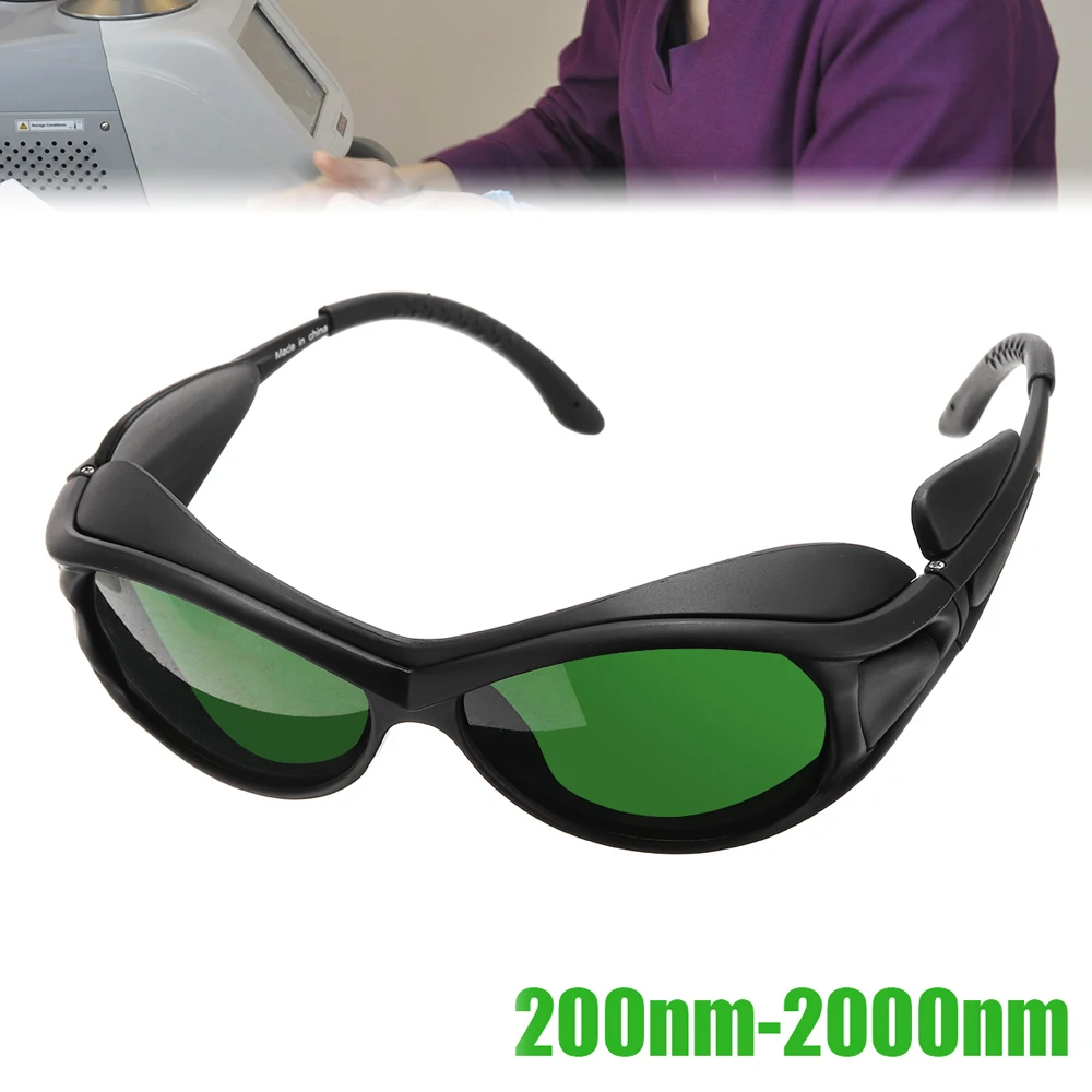 1pc 200nm-2000nm UV400 IPL 레이저 보호 고글 건강 미용 직원을 위한 안전 안경