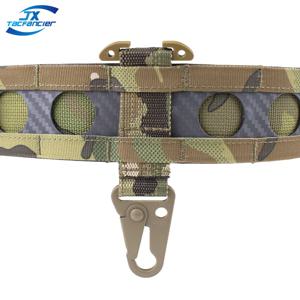 전술 충돌 후크 교수형 Carabiner ICB Molle 웨빙 클립 Olecranon 금속 야외 Cummerbund 벨트 사냥 조끼 액세서리