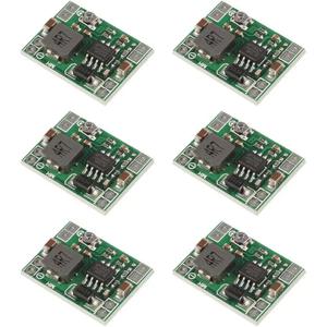 6Pcs 미니 MP1584EN DC-DC 벅 컨버터 3A 가변 공급 24V ~ 12V 9V 5V 3V 스텝 다운 전원 모듈