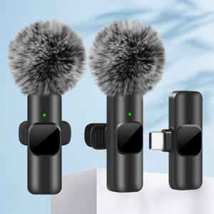 무선 라발리에 마이크, 오디오 비디오 녹화 미니 마이크, 아이폰, 안드로이드 노트북, 라이브 게임, 휴대폰 마이크, 신제품