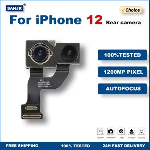 iPhone 12용 후면 카메라 후면 카메라 후면 메인 렌즈 플렉스 케이블 카메라