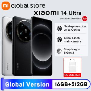샤오미 14 울트라 글로벌 버전 스마트폰, 16GB, 512GB, 120Hz, 6.73 인치 AMOLED 스냅드래곤 8 세대 3 라이카 카메라, 50MP, 90W 하이퍼차지