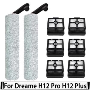 Dreame H12 Pro / H12 Plus 소프트 브러시 예비 부품 습식 건식 진공 청소기 롤러 Hepa 필터 액세서리