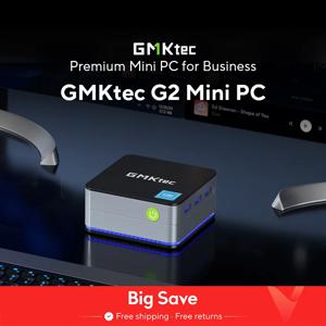 GMKtec G2 미니 PC Windows 11 Pro Intel 12세대 Alder Lake N100 미니 PC DDR5 12GB RAM 512GB ROM WiFi 6 BT5.2 데스크탑 컴퓨터