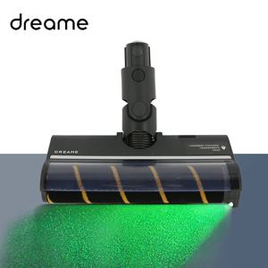 Dreame V12S V16S V11 V12 T10 T20 T30 T20pro T30NEO V16 V12pro 녹색 LED 먼지 부드러운 벨벳 바닥 브러시 헤드가있는 롤러 브러시